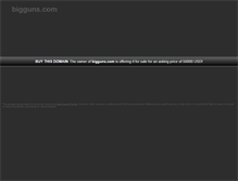 Tablet Screenshot of bigguns.com